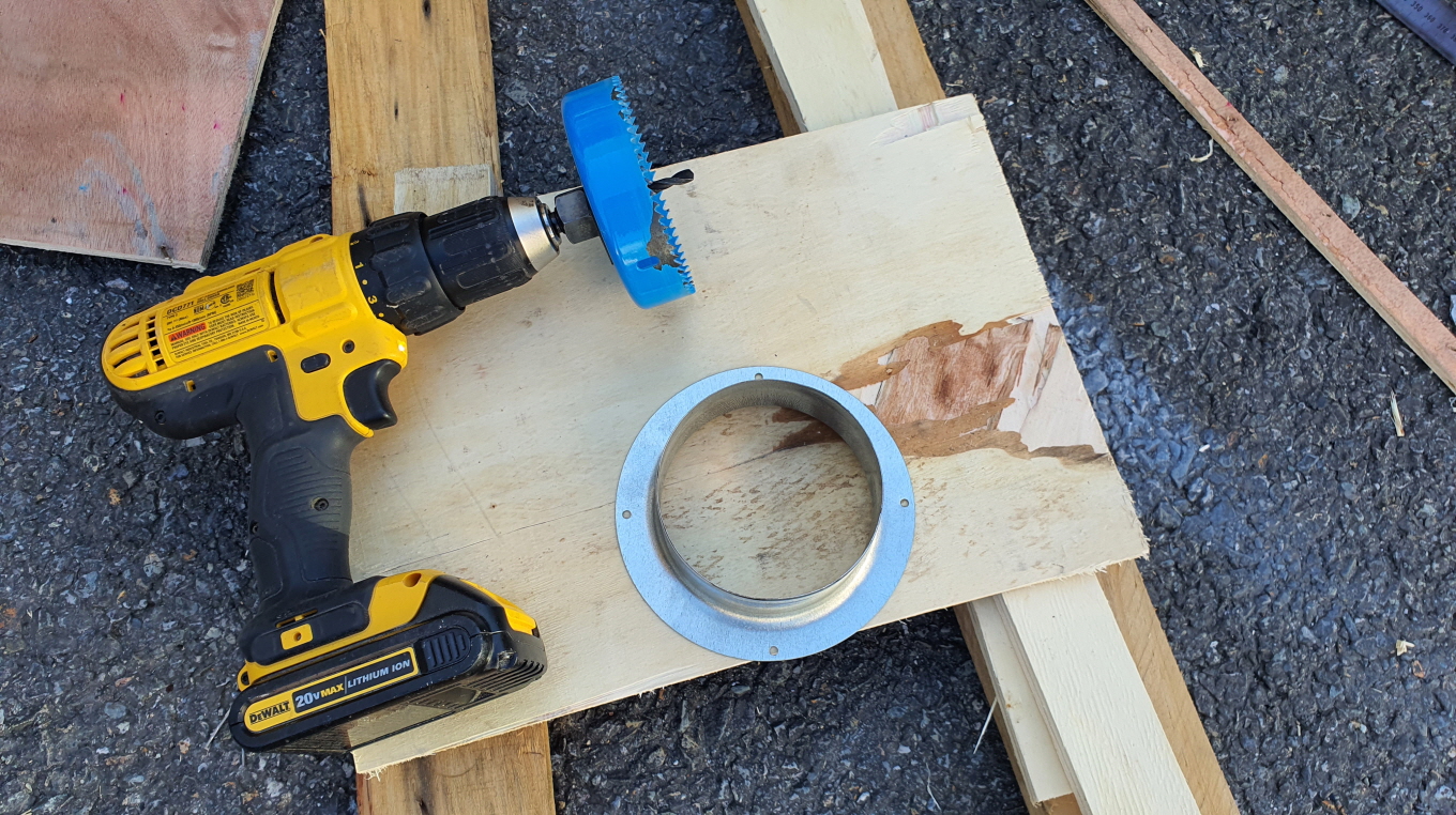 [홈로스팅] 로스팅 쿨러 실내 배관 연결용 배기 키트 자작 DIY